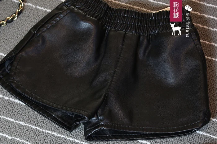 Новые штаны для маленьких девочек на лето осень и зиму шорты из искусственной