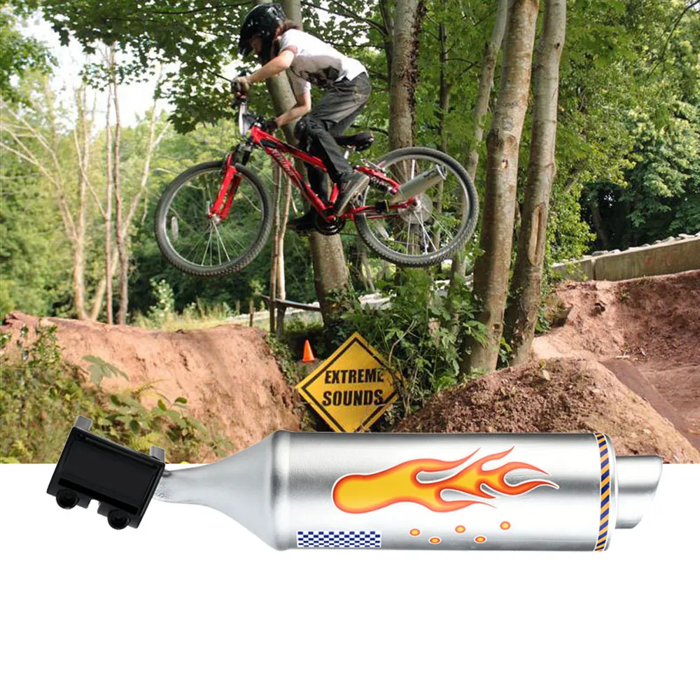 High quality Bike Turbo Pipe Exhaust System Sound Motorcycle Megaphone Cover Portable Durable accessories | Спорт и развлечения