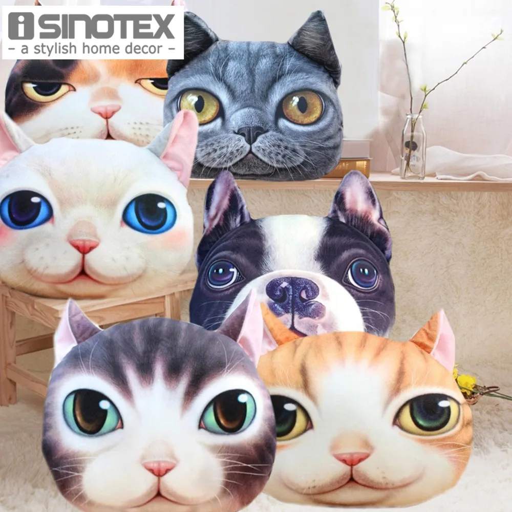 Личность кошка наволочка с принтом из мультфильма стул диван креативный