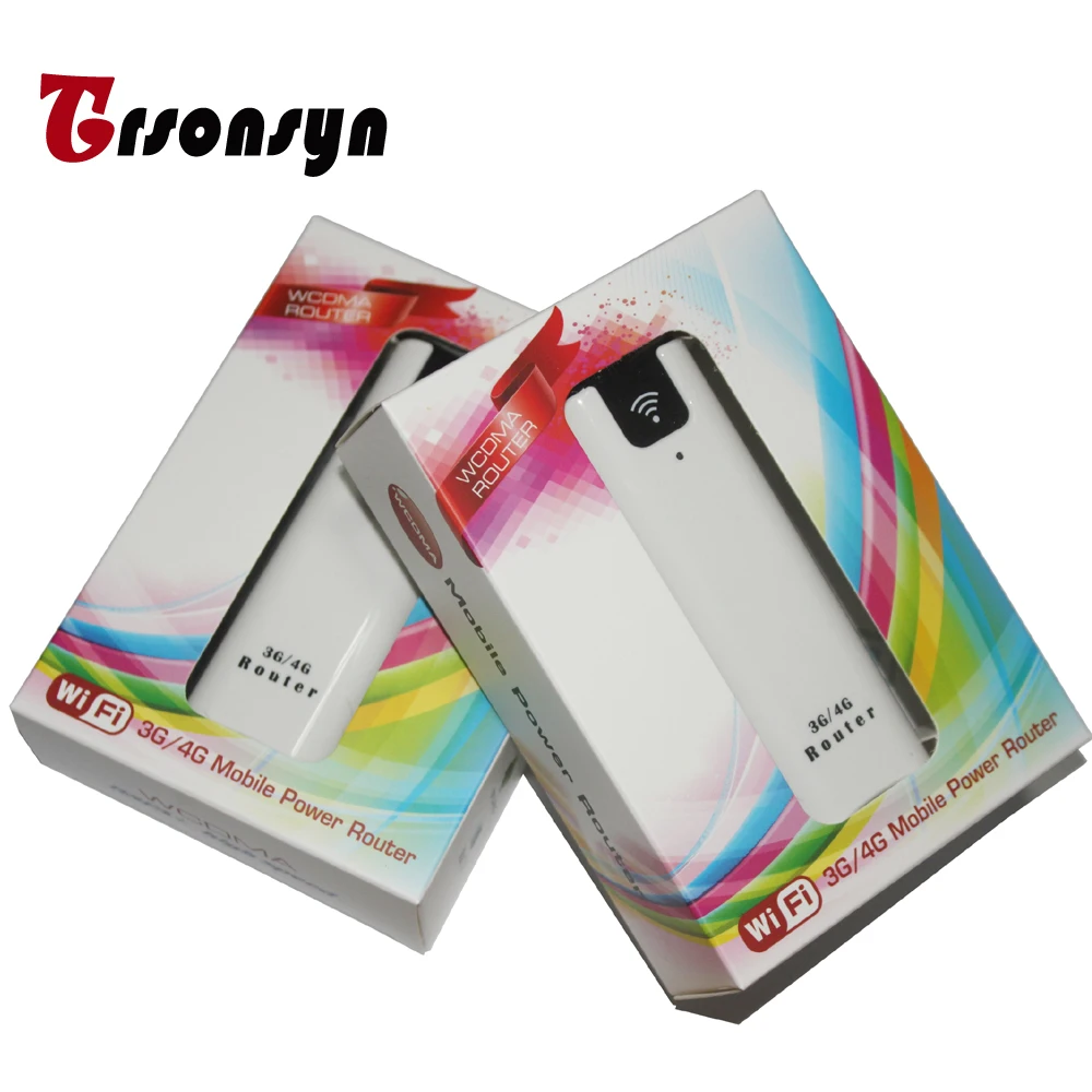 

Tronsyn A3 21.6Mbps HSPA+ Protable 3G Power Bank WiFi Router With 2200mAh Battery