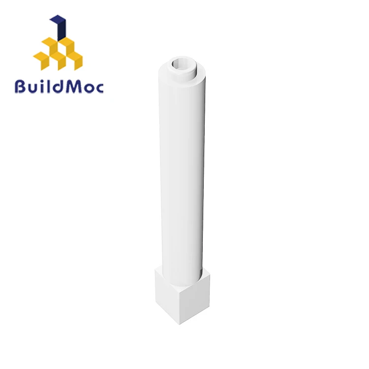 BuildMOC высокотехнологичные строительные блоки 43888 1x1x6 твердые компоненты для
