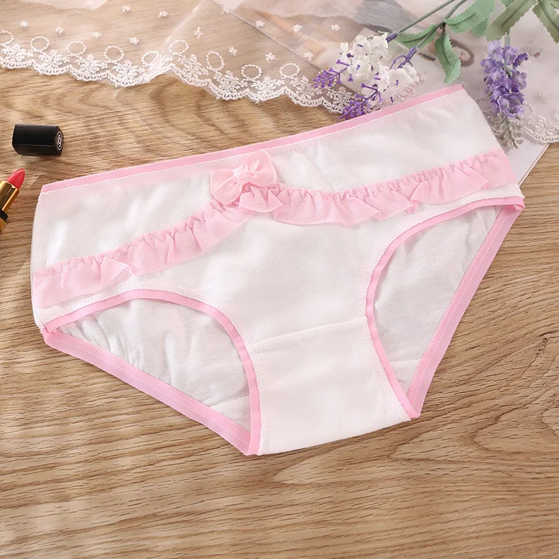 Бесплатная доставка 6 шт./лот Симпатичные хлопковые трусики хлопковое нижнее