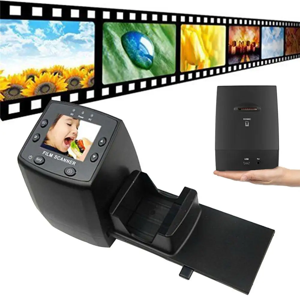 2 4 TFT lcd Высокая Быстрая фотография сканер для печати с высоким разрешением