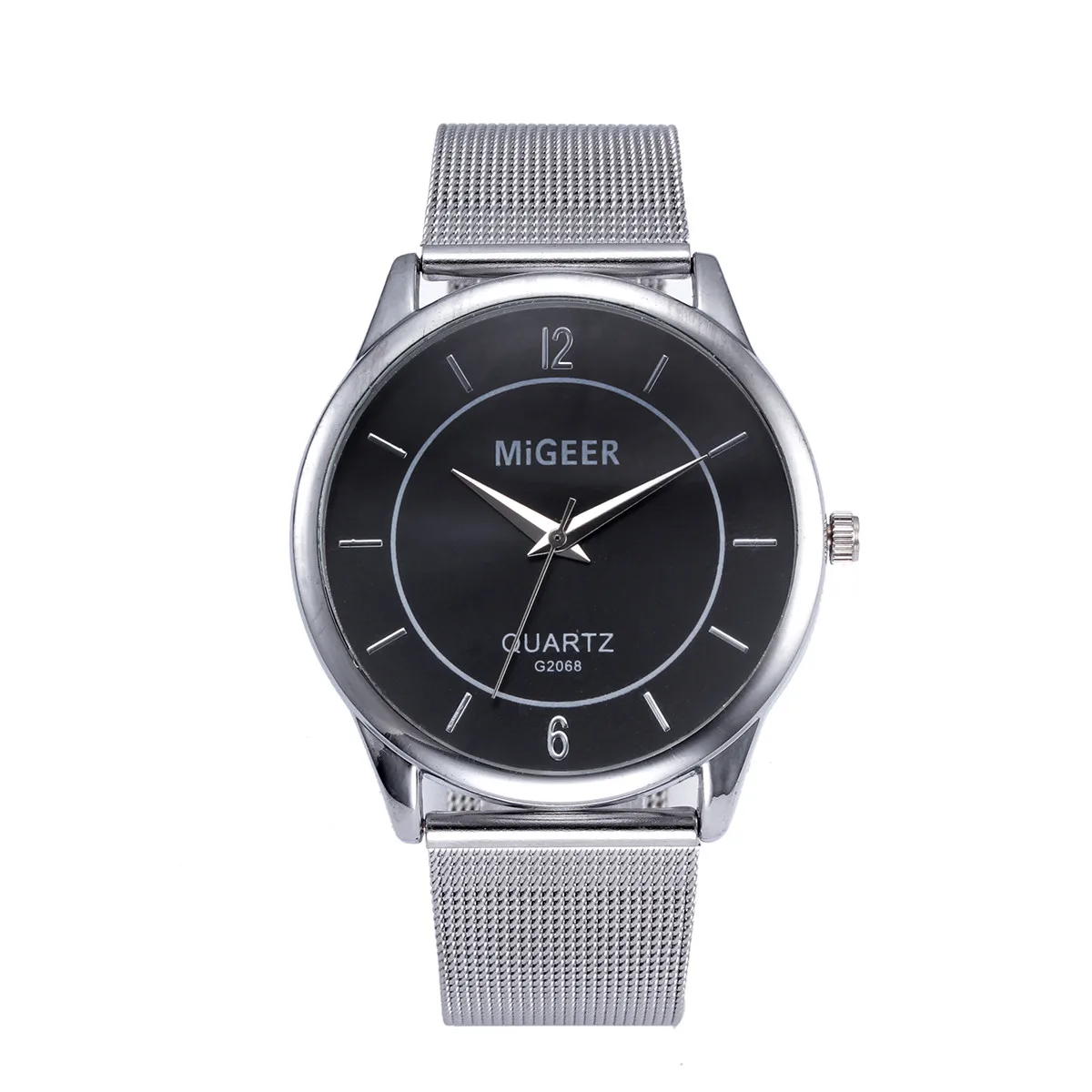 color as picture Мужские часы, модные, reloj hombre, нержавеющая сталь, кварцевые часы, сетка, мужские наручные часы, relogio masculino, erkek kol saati - Цвет: color as picture