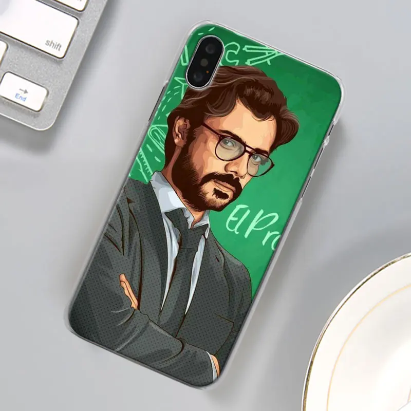 La Casa de papel чехол для телефона для Apple iPhone X XR 7 8 Plus 6 6s Plus XS MAX 11 Pro Max SE чехол для телефона Coque