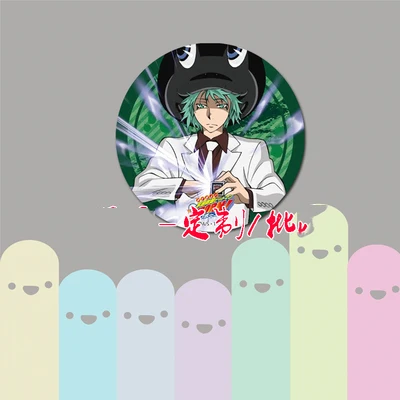 4 ZXFJXR 58 мм анимационный значок HITMAN REBORN! Sawada Tsunayoshi Gokudera Hayato Yamamoto Takeshi Lambo значок - Окраска металла: 4