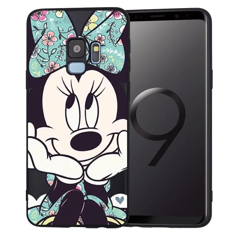 С принтом в виде персонажей из мультфильма для samsung Galaxy S6 S7 край S8 S9 S10 Plus Note 8 9 A10 A20 A30 A40 A50 A70 чехол для телефона чехол Coque чехол-футляр