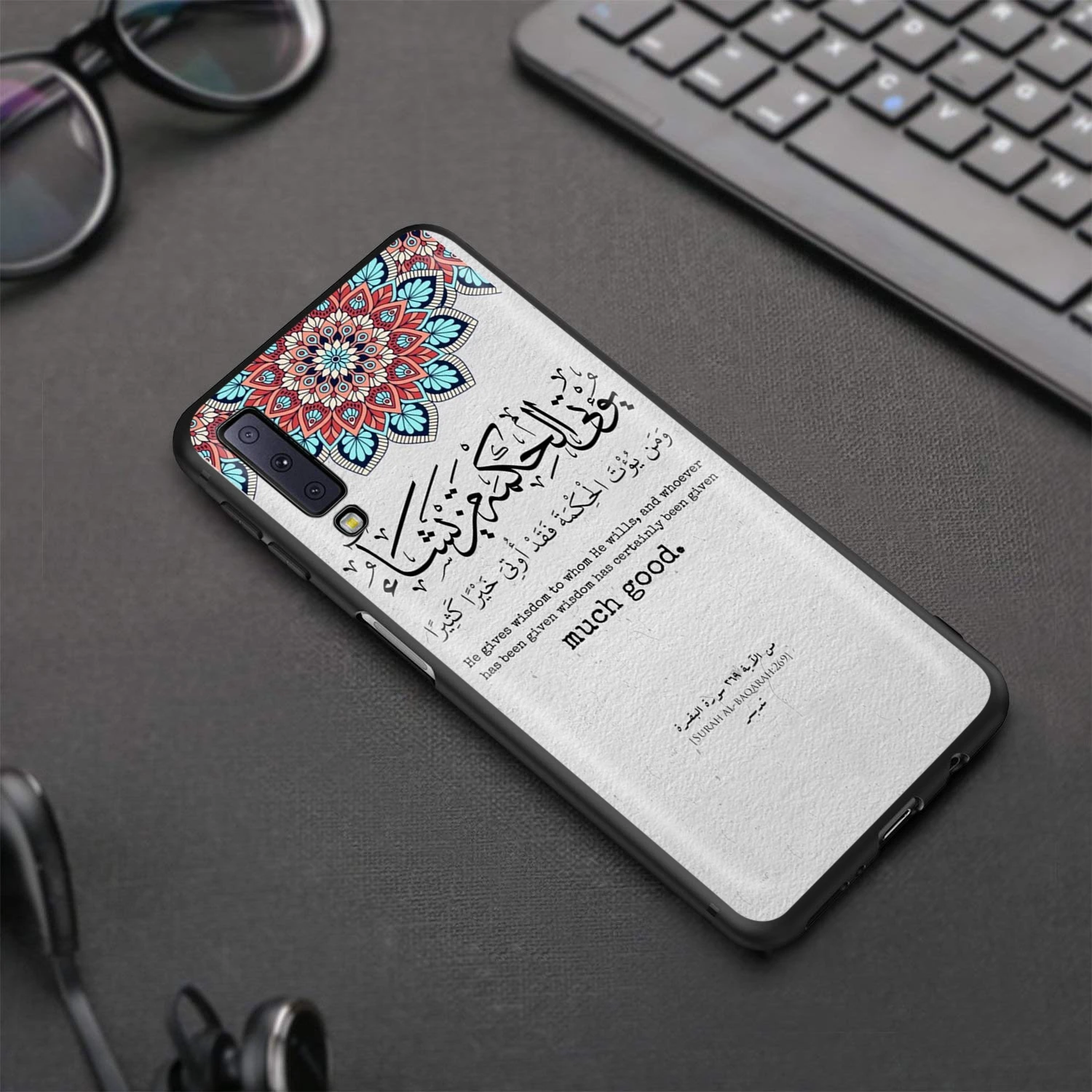 Арабский Коран исламский мусульманский чехол для Samsung Galaxy S20 S10 S9 S8 S7 S6 Plus Note 9 8 M30 M20