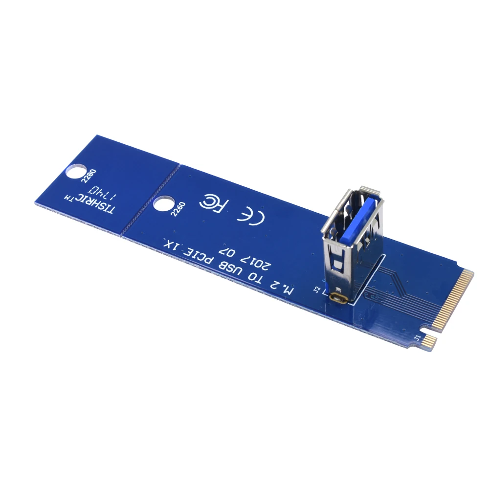 TISHRIC 10 шт. новейшая переходная карта адаптер NGFF M2 M.2 к USB 3 0 PCI E Express усилитель Папа