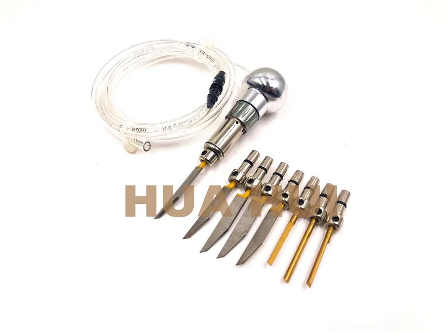 handpiece with Knife Инструменты для гравировки ювелирных изделий GraverMax G8 GraverMach на Быстросменные наконечники наконечник молотка для гравировального станка - Цвет: handpiece with Knife