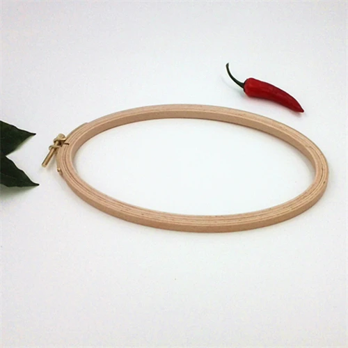 1 шт. 16*10 см эллипса пяльцы для вышивания бисер изготовления деревянных изделий