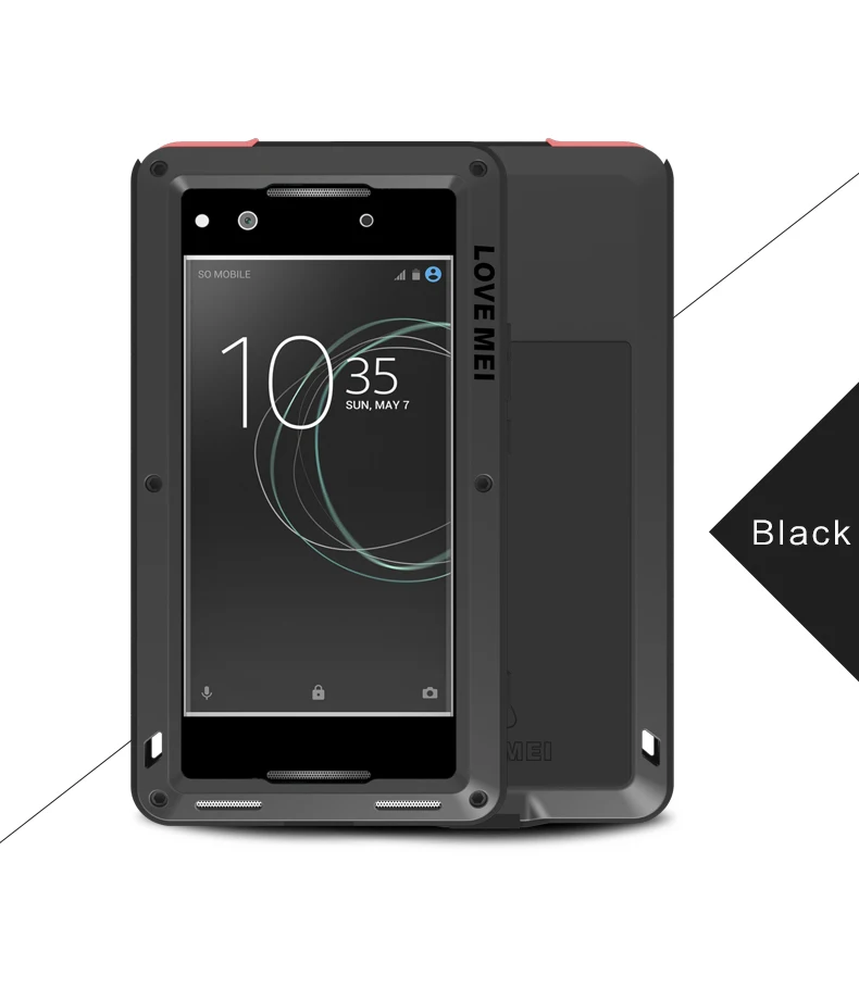 Оригинал Любовь Мэй Водонепроницаемый противоударный чехол для Sony Xperia XA1 ультра