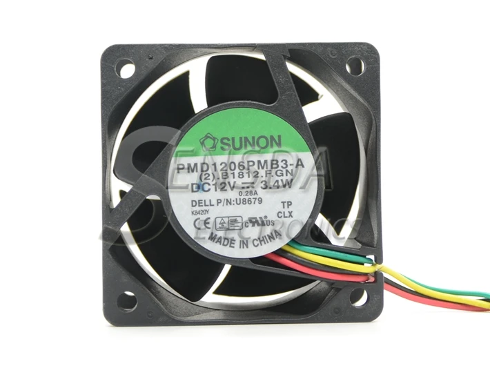 Вентилятор охлаждения для Sunon/P/N: 0U8679 U8679 DC 12 В 3 4 Вт 60x60x38 мм провода 5Pin SX280 GX620 SX745 SX755