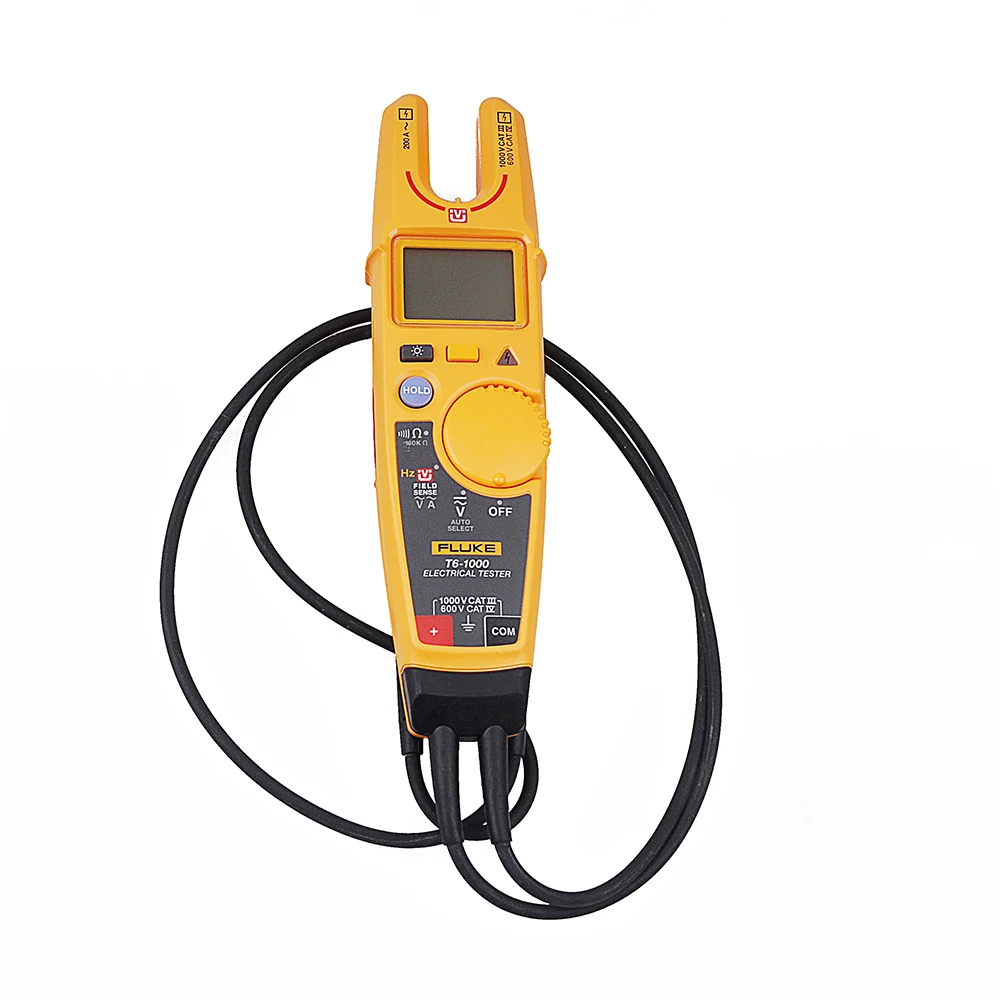 Fluke T6 1000 зажим непрерывность тока Электрический тестер MeterField Sense с кобурой ремень