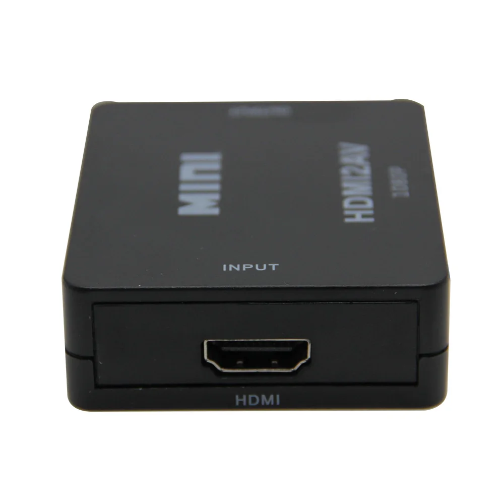 Адаптер HDMI совместимый с AV/RCA CVBS 1080P HDMI2AV адаптер конвертер коробка поддержка NTSC PAL