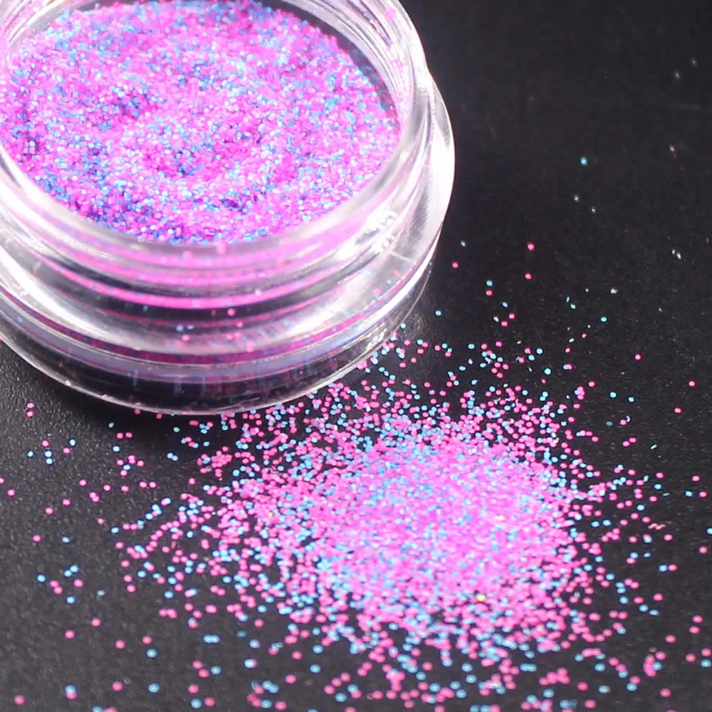 1 шт./продажа смешанный желтый и розовый лак для ногтей творчества серебряный