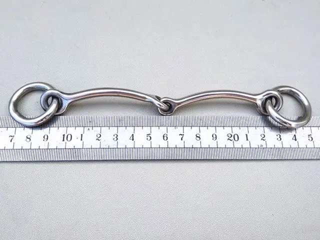 Мини-платье с рисунком «Пони» бит Конный Нержавеющая сталь удила 4 1/2 cm мундштук удила(H1004