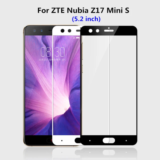 Закаленное стекло с полным покрытием для ZTE Nubia Z17 Mini S защитная пленка экрана