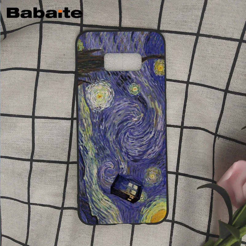 Чехол для телефона Ван Гога с рисунком звездной ночи Samsung Galaxy s9 s8 plus note 8 note9 s7 s6edge