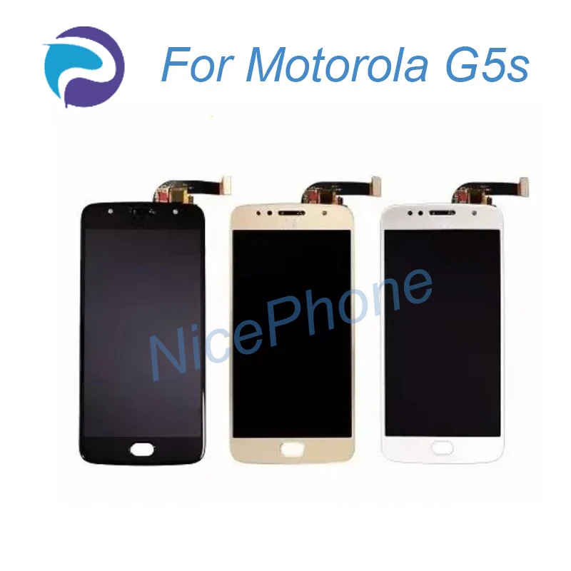 Для moto G5s ЖК сенсорный экран полная сборка Замена для motorola XT1792 lcd|Экраны мобильных