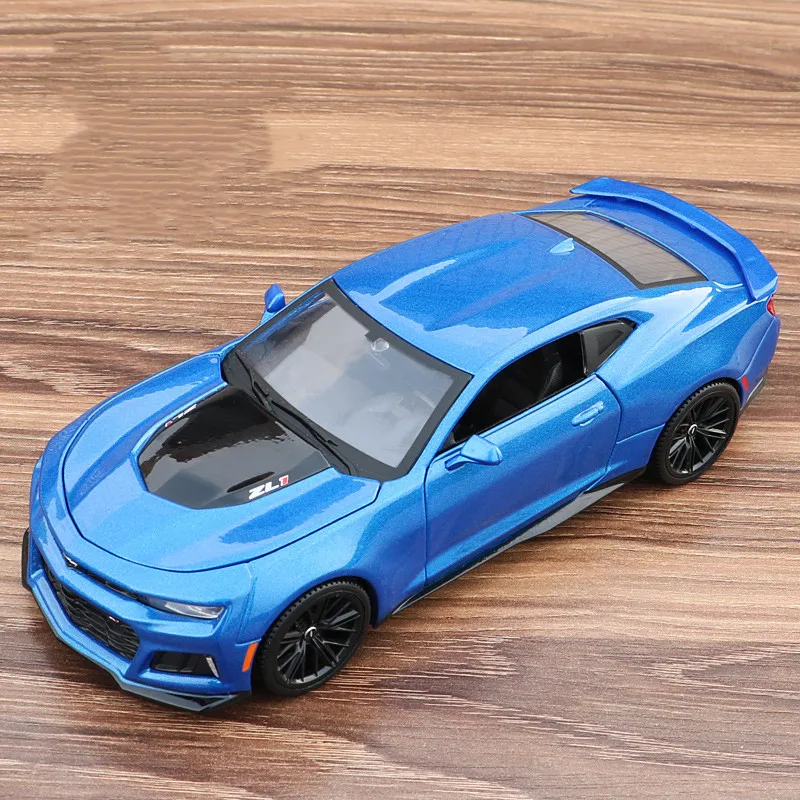 Моделирование 1:24 2017 Шевроле Камаро ZL1 сплав модель автомобиля расширенная