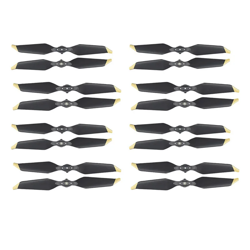 8 Pairs gold Серебристый/Золотой Платиновый 8331 Пропеллер для DJI Mavic Pro Аксессуары малошумный быстросъемный Пропеллер для Mavic Pro Platinum - Цвет: 8 Pairs gold