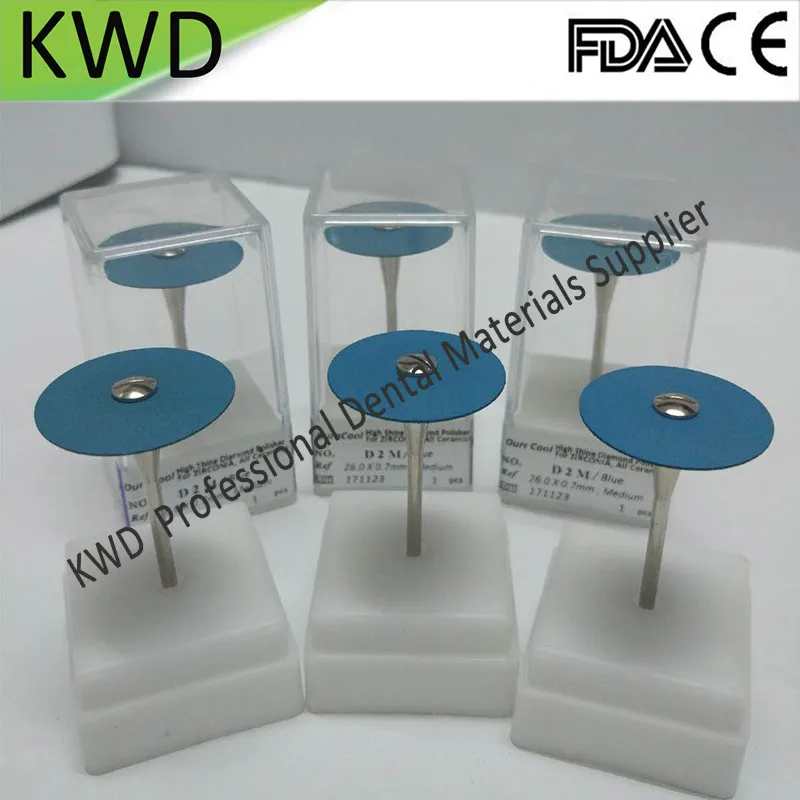 5 шт./лот алмазные резиновые полировальные колеса для стоматологической