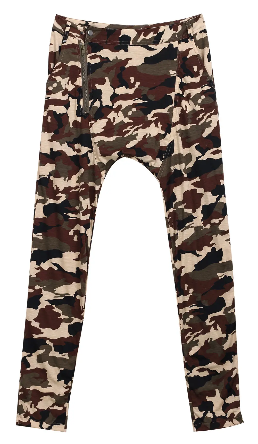 Новые модные женские облегающие камуфляжные брюки армейского зеленого цвета