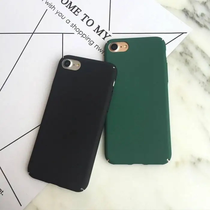 Матовый чехол для funda iphone 7 8 6 6s x телефона Apple Iphone 5 5S xr xs Plus plus роскошный чехлы |