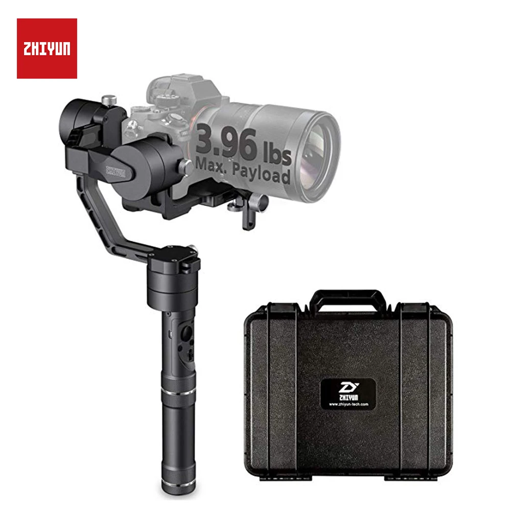 ZHIYUN 3 Axis Stabilizer for Camera Crane V2 Gimbal 360 Degree Panoramic Shots dslr accessories handheld selfie stick | Электроника