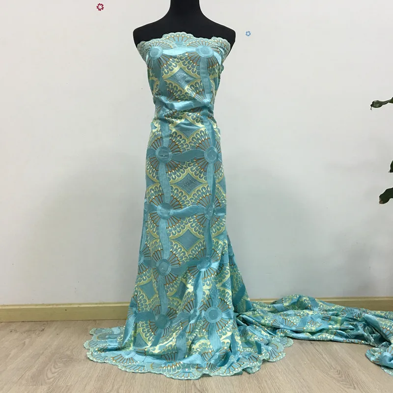 2019 африканская швейцарская вуаль кружева Свадебное женское рождественское