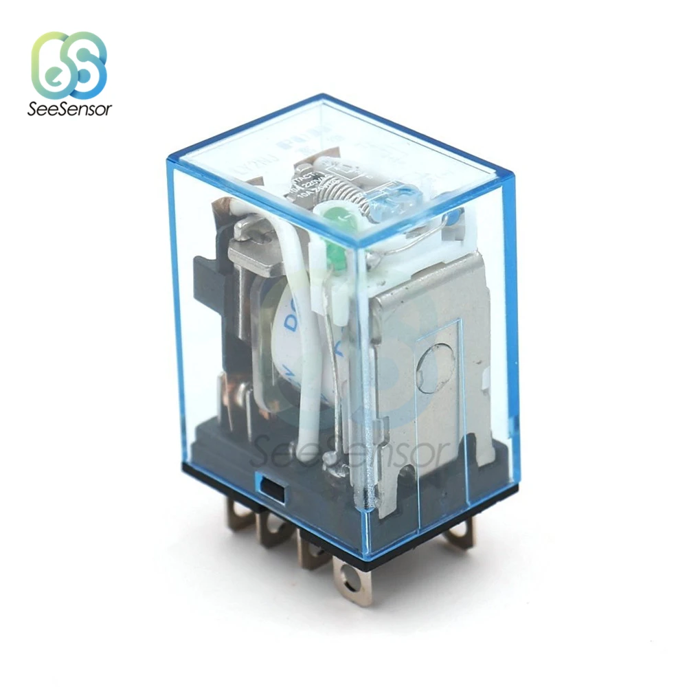 DC 12V AC 220V LY2NJ HH62P HHC68A-2Z электронное Микро Мини электромагнитное реле 10A 8PIN катушка