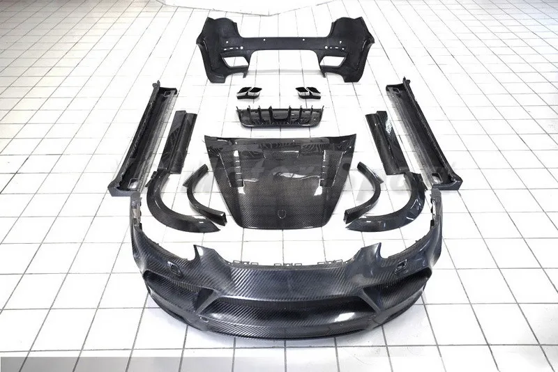 Автомобильные аксессуары полный комплект кузова из углеродного волокна 29 шт.