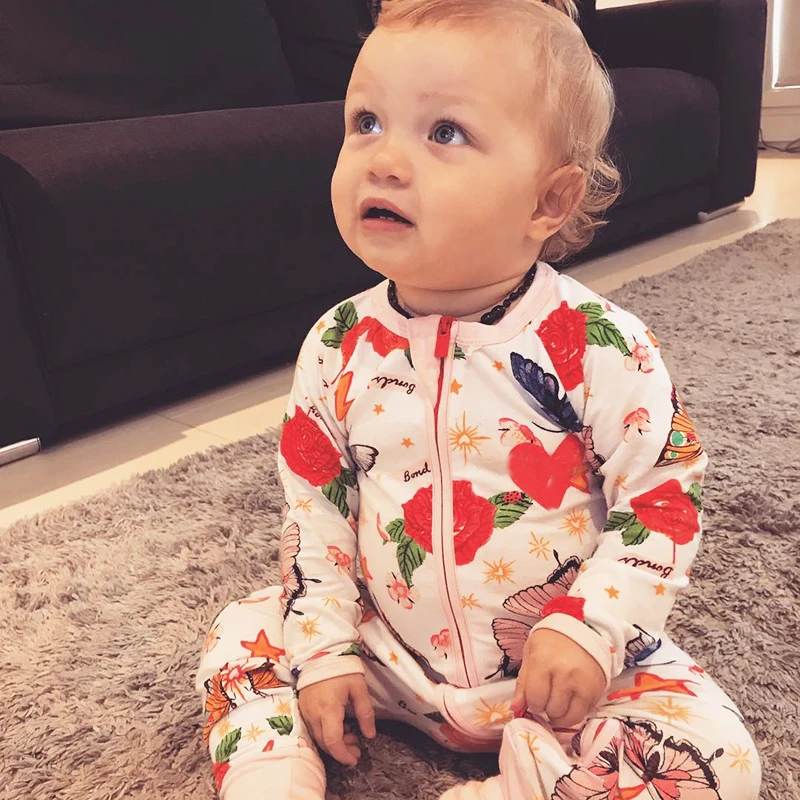 Одежда для маленьких мальчиков и девочек с длинными рукавами рисунком из