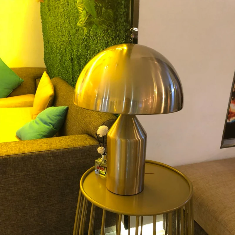 Простая Скандинавская лампа железная Настольная для кабинета спальни