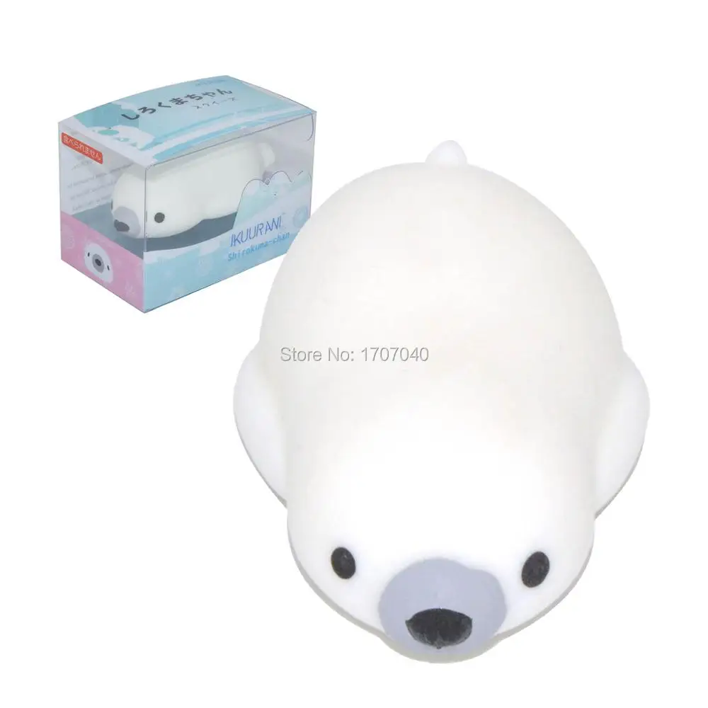 Оригинальная коробка Ikuurani Kawaii Shirokuma-chan Япония мультфильмы мочи полярный мишка