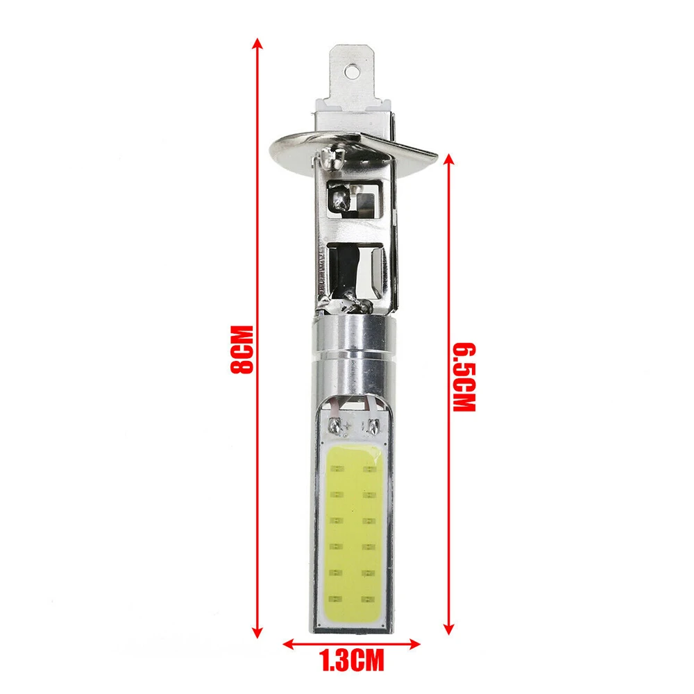 

4pcs/set H1 LED Bulbs Car Light Lamp 12V 6000K White Driving Lamp Auto Car LED Lights Bulbs for wholesale Drop Shipping