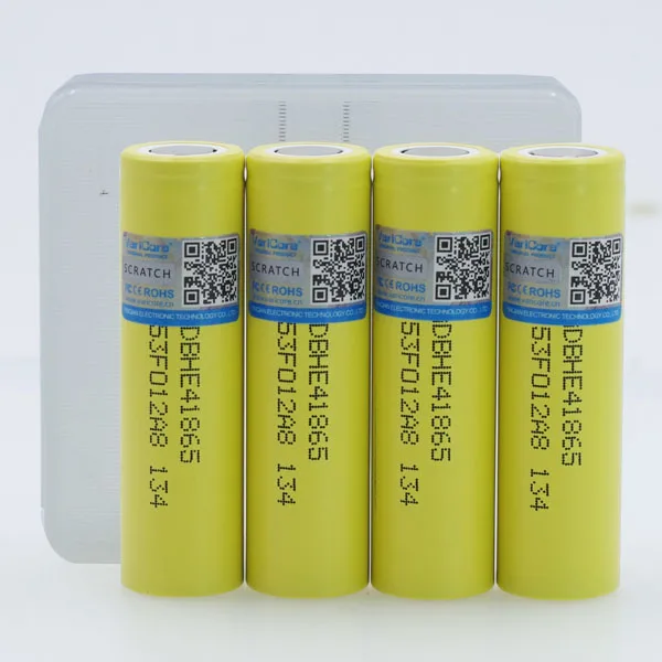 4 pcs. VariCore New original 3.7V 18650 HE4 2500mah powr 30A discharge Electronic special lithium battery+BOX*1 | Электроника