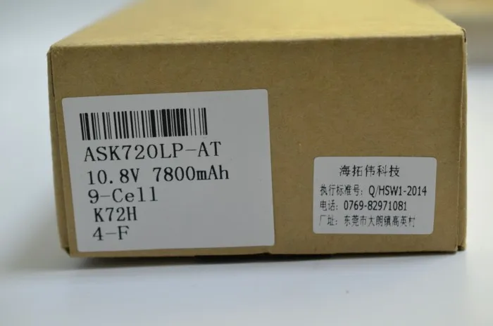 9 ячеек Аккумулятор для ноутбука ASUS A32-K72 A32-N71 K72DR K72 K72D K72F K72JR K73 K73SV K73S K73E N73SV X77X77VN k72-100 X77VN