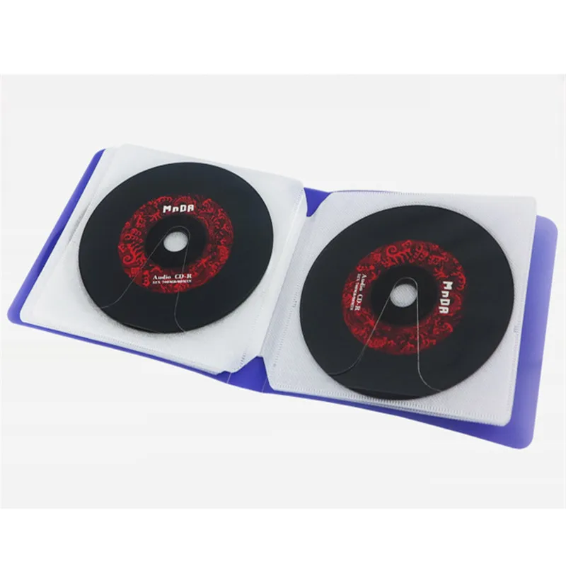12 пластиковых CD DVD дисков двойной рукав держатель прозрачный чехол посылка для хранения крышка диска пыленепроницаемые принадлежности Рождественский подарок