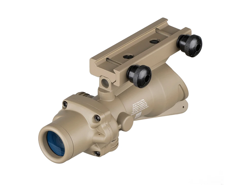 Trijicon ACOG 4X32 Scope Fiber Optics Red Dot Adjustable Illuminated Chevron Glass Etched Reticle Tactical Hunting Sight