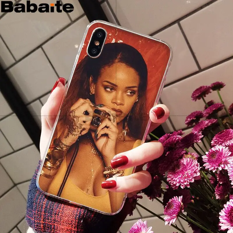 A4 Мягкий силиконовый чехол для телефона Babaite Rihanna Anti Travail Drake из ТПУ для iPhone X XS MAX 6 6S 7 7plus 8 8Plus 5 5S XR - Цвет: A4