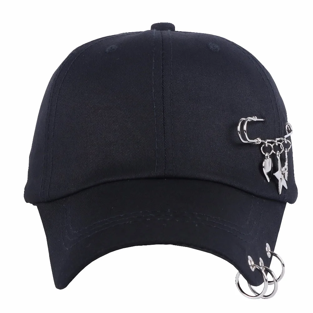 Кепка для мужчин и женщин однотонная шапка со звездами сердечками кольцами с