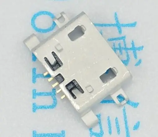 10 шт. Micro USB 5pin B разъем типа плоский рот Jack 0.8 для зарядки мобильного телефона