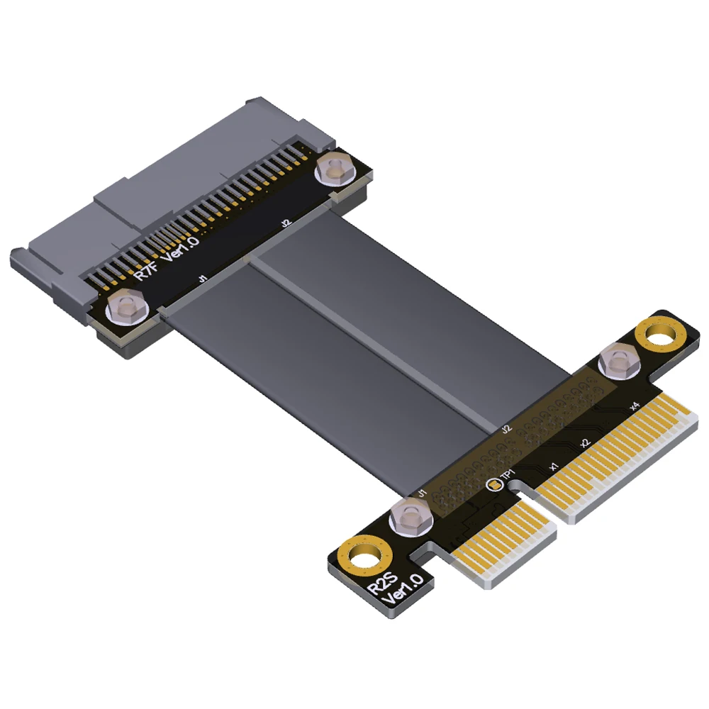 

Удлинительный кабель PCI-E 3,0x4 к U.2 NVMe SSD, адаптер расширения NVMe U2 PCIe, высокоскоростная передача 32G/bps