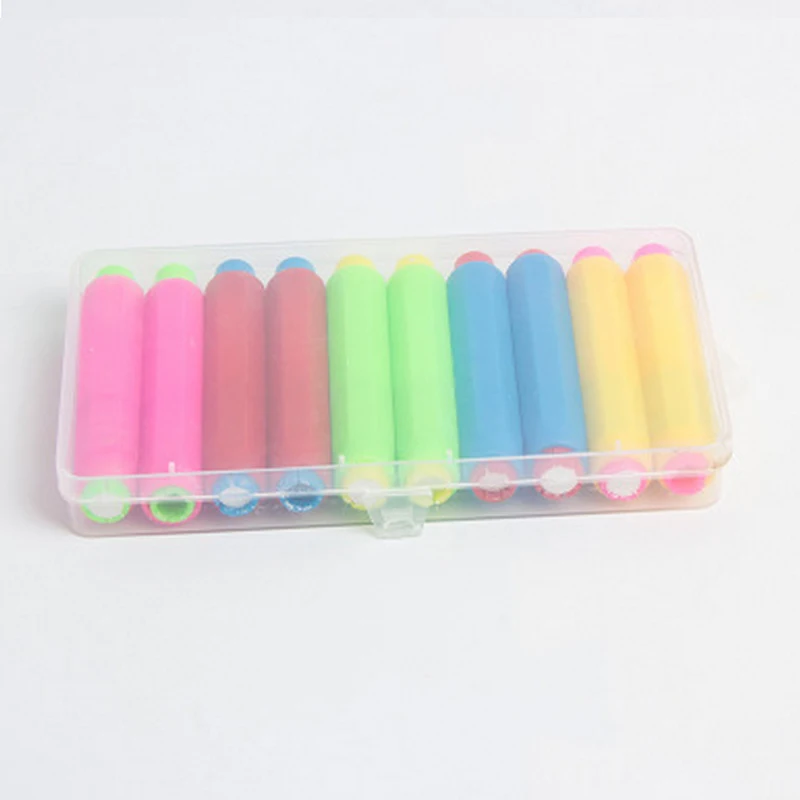 10 шт. держатели для рисования мелом 5 цветов|chalk holders for teachers|chalk holderschool chalk holder |