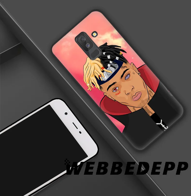WEBBEDEPP Xxxtentacion художественный Мягкий ТПУ силиконовый чехол для Samsung Galaxy S10 S10e S9 S8 Plus