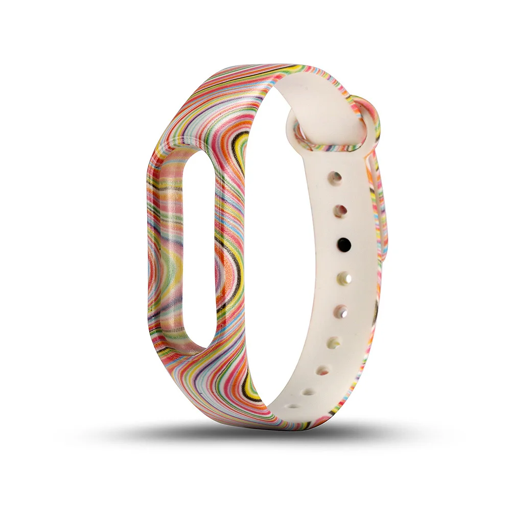 LEMDIOE цветной спортивный браслет для Xiaomi mi band 2 умные Аксессуары Силиконовый ремни