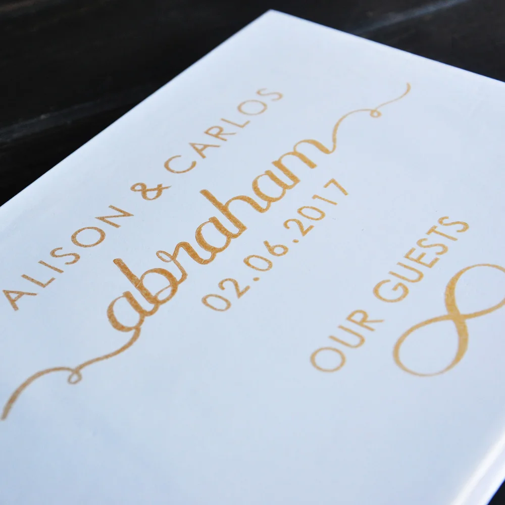 Персонализированный Свадебный журнал уникальная свадебная книга для гостей с