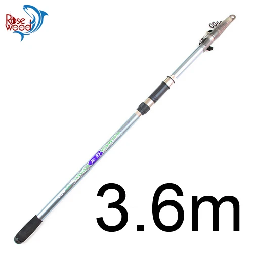 Белый Лучшая дешевая длинная удочка для серфинга 3,6 м 3,9 м 4,2 М 4,5 М сверхжесткая телескопическая удочка из углеродного волокна лодка морской телескоп Полюс - Цвет: Белый